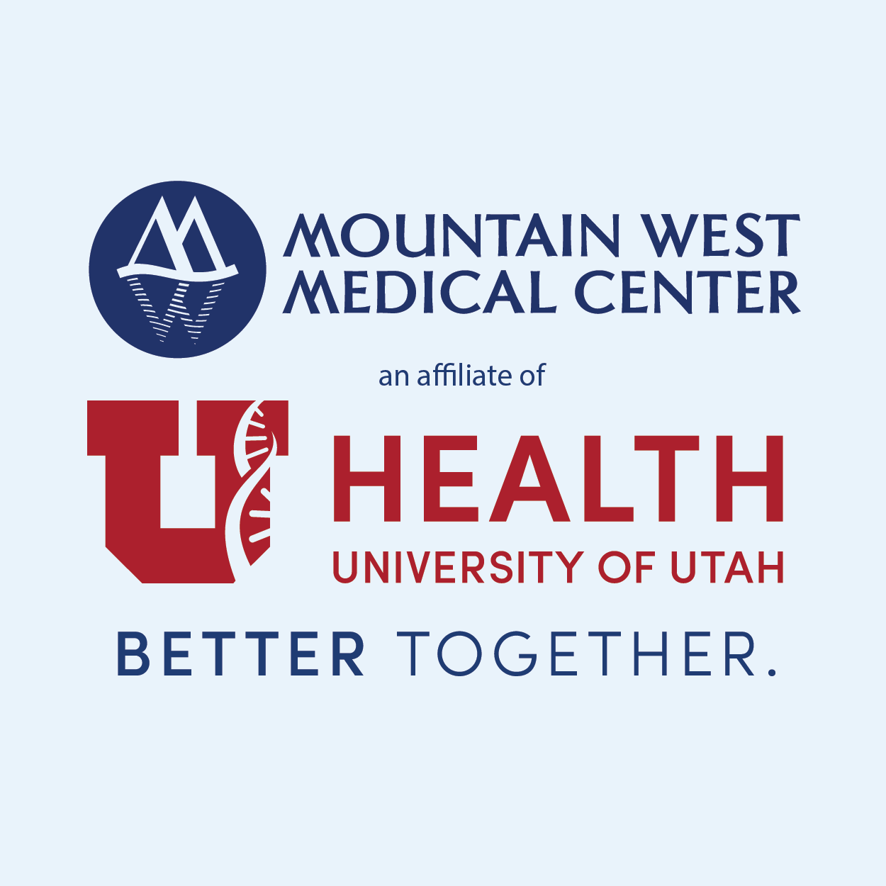 Mountain West Medical Center is an affiliate of University of Utah Health